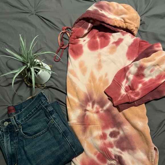 American Eagle Tye Dye Hoodie - Picture 2 of 3